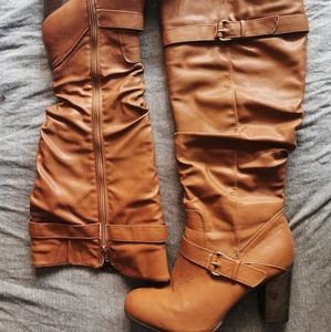 Brown boots
